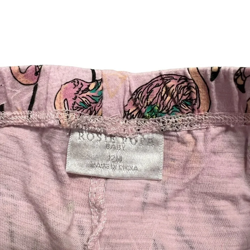 Rosie Pope 12m Flamingo Shorts Set